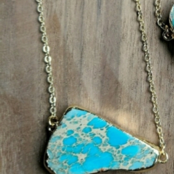 Raw Jasper 18k Gold Plated - Picture 4 of 6